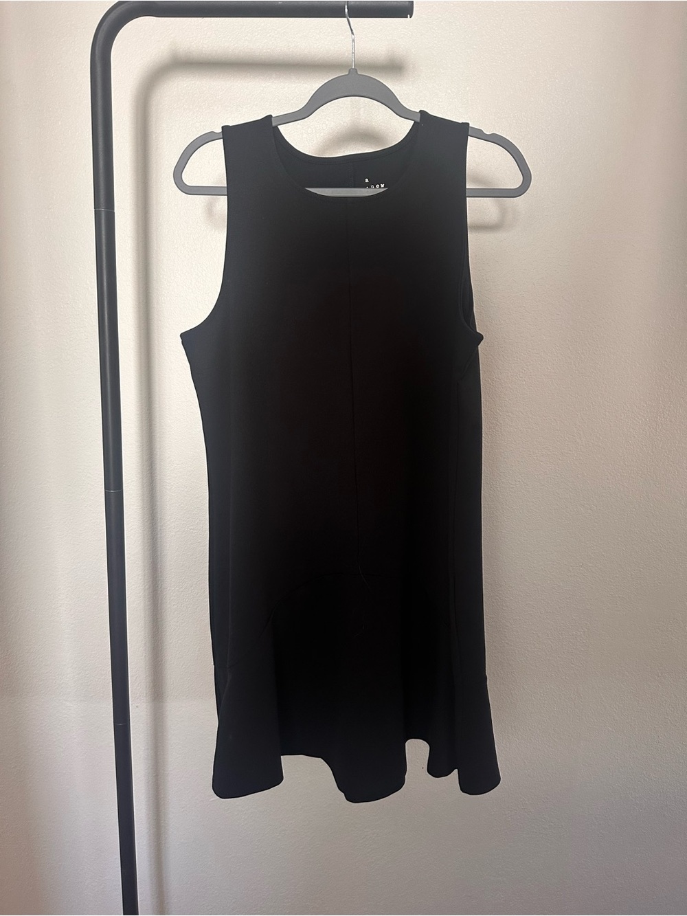 a new day Black Sleeveless A-Line Shift Dress